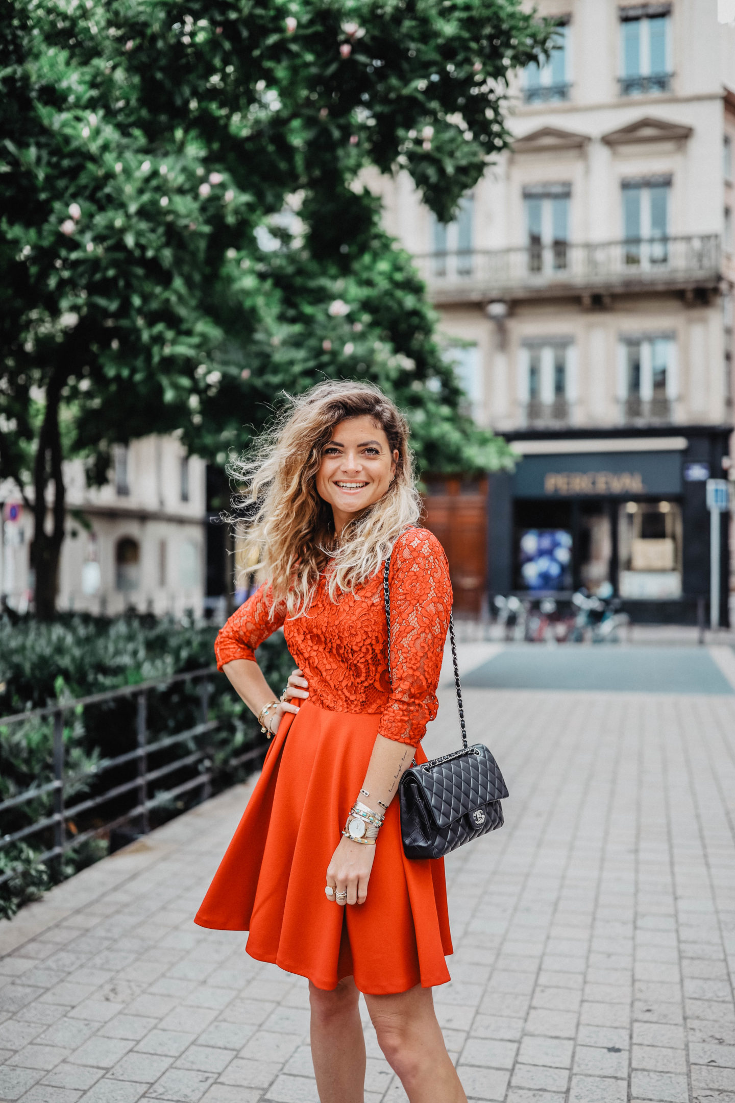 Robe rouge Claudie Pierlot - Marie and Mood - Blog mode et lifestyle